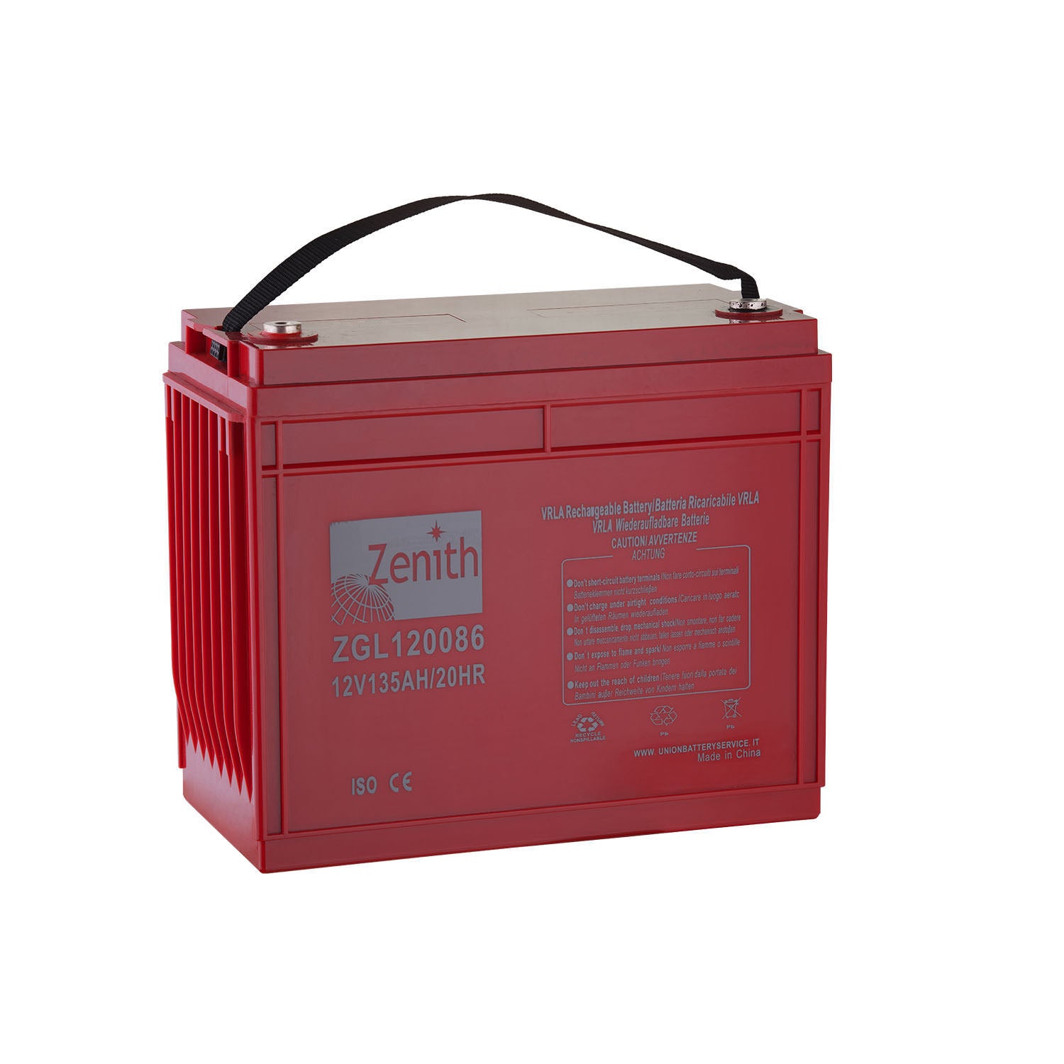 Batteria auto Zenith ZGL120086 AGM 12V 135Ah